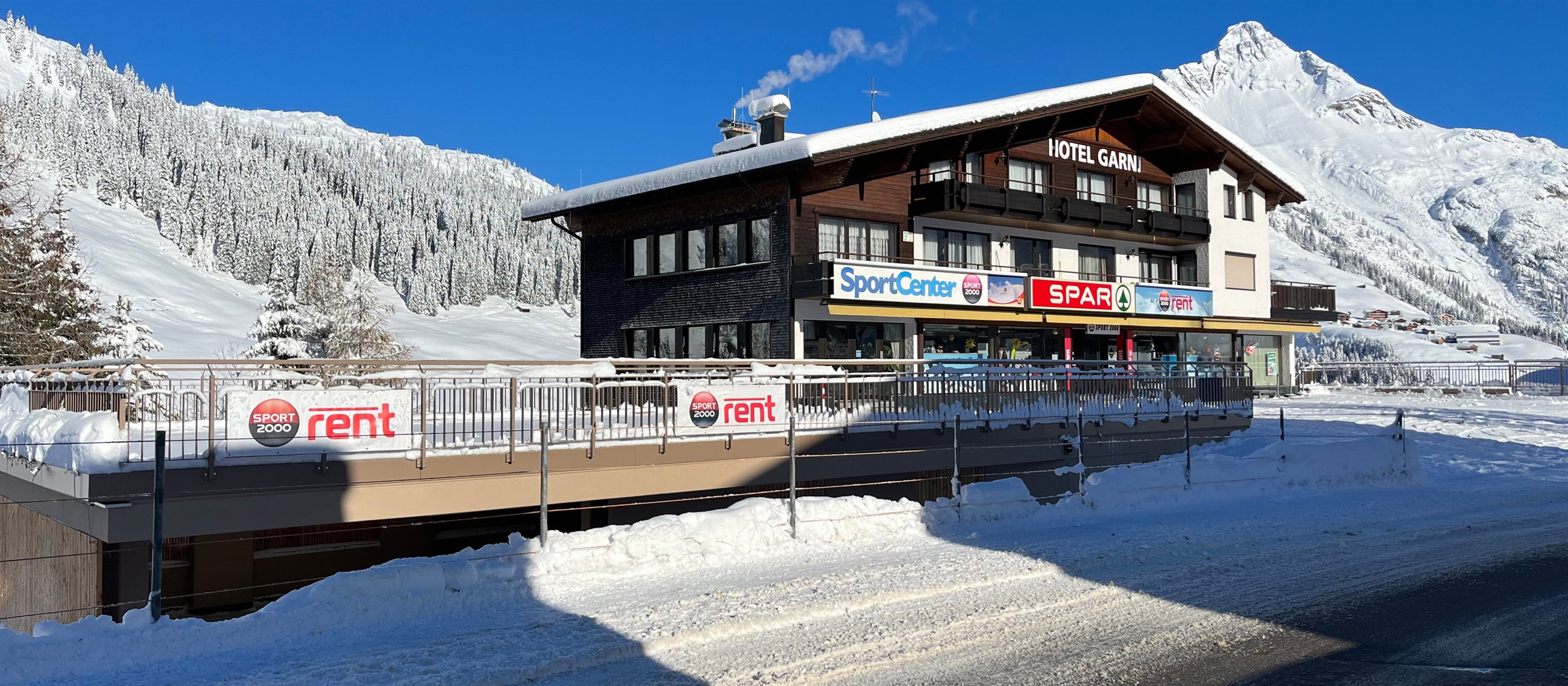 Sport Center Knitel im Zentrum von Warth